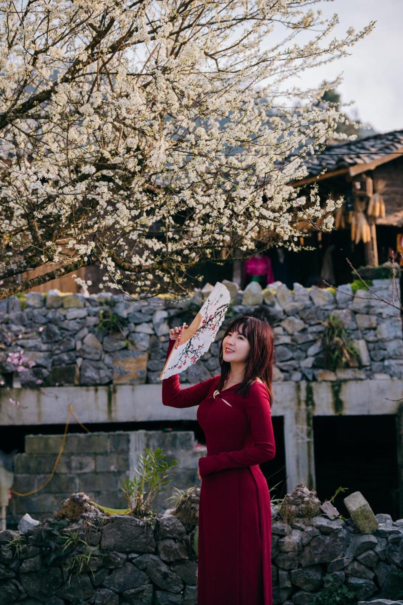 Nha Co Lao Xa Homestay Hmong & Bungalow Air Conditioner Dong Van  Dış mekan fotoğraf
